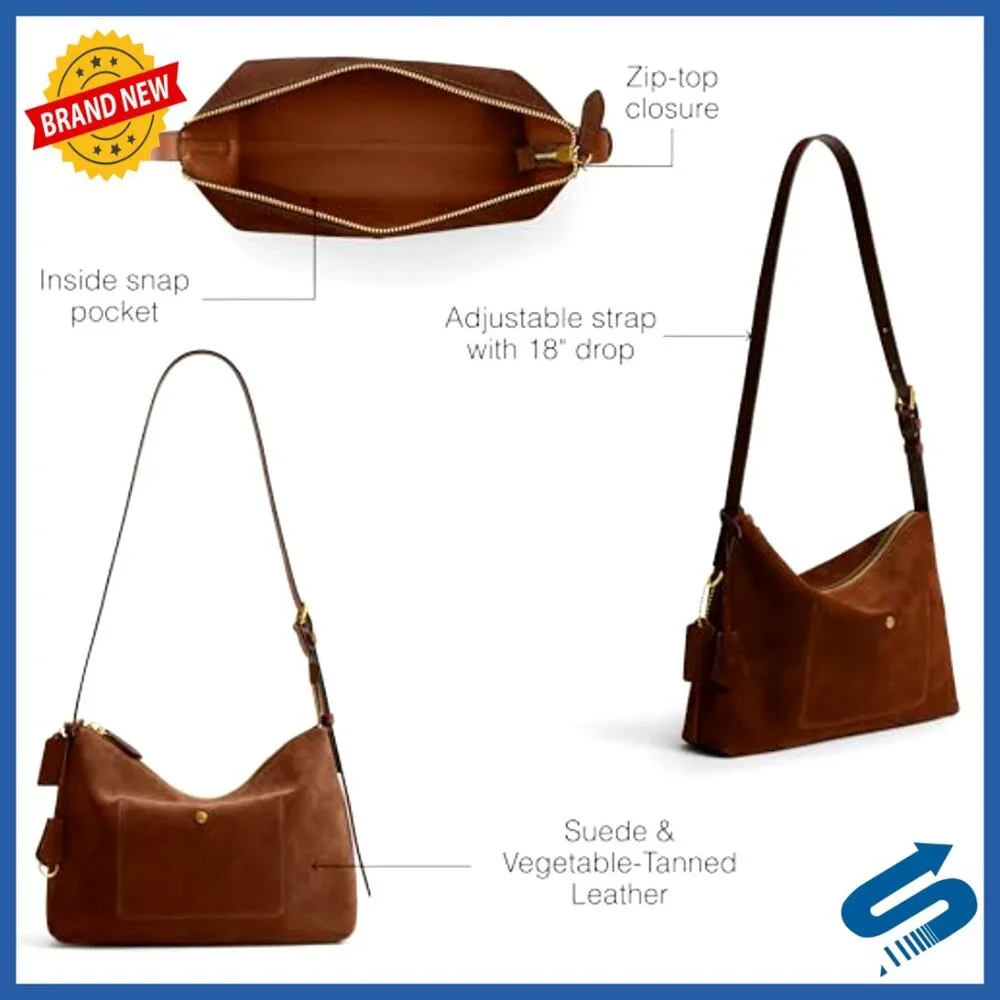 Leather Messenger Bag Crossbody Adjustable Strap Spacious Minimalist Style
